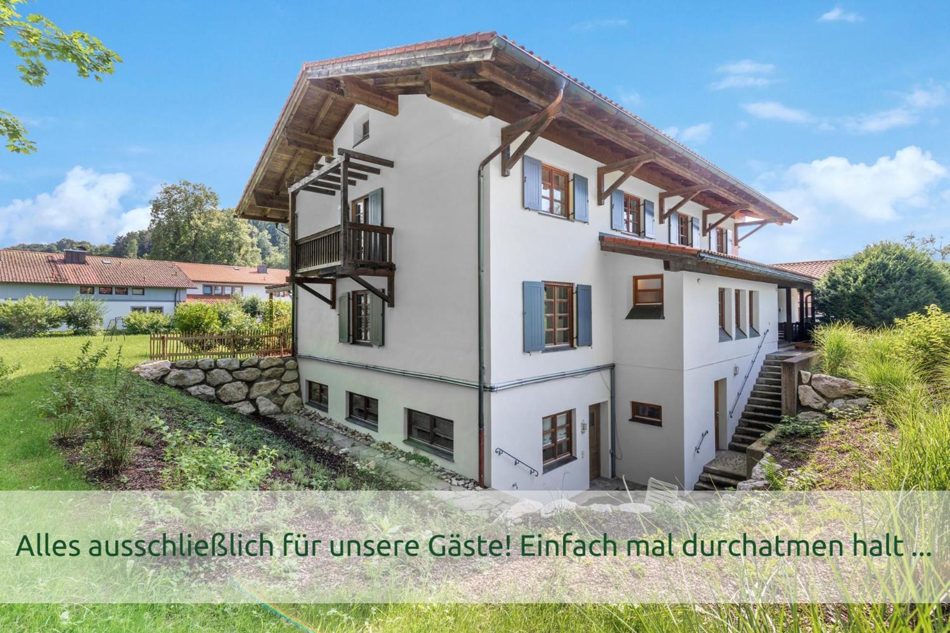 Luxus-Villa Mit Indoorpool, Sauna & Offenem Kamin Siegsdorf Bagian luar foto