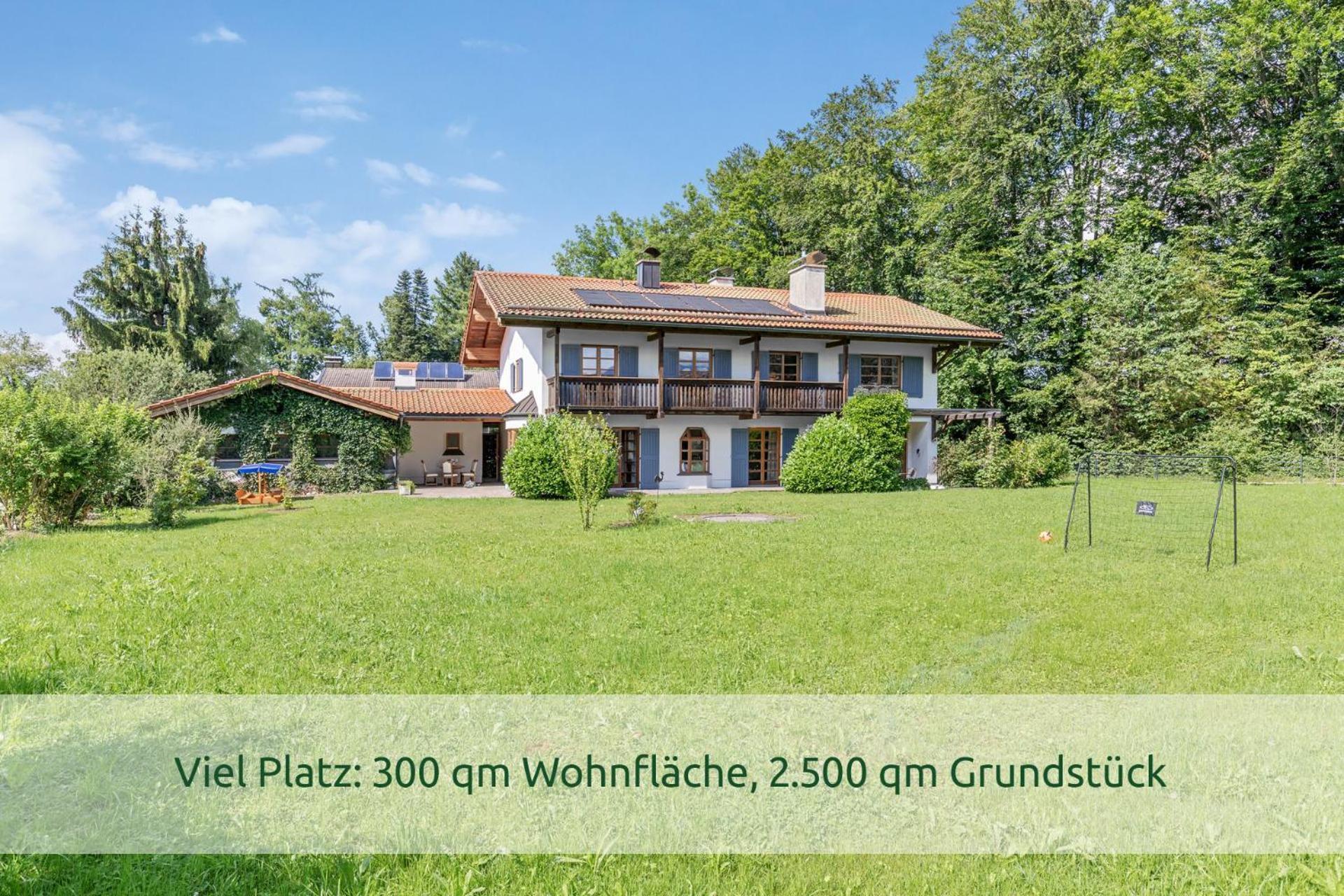 Luxus-Villa Mit Indoorpool, Sauna & Offenem Kamin Siegsdorf Bagian luar foto